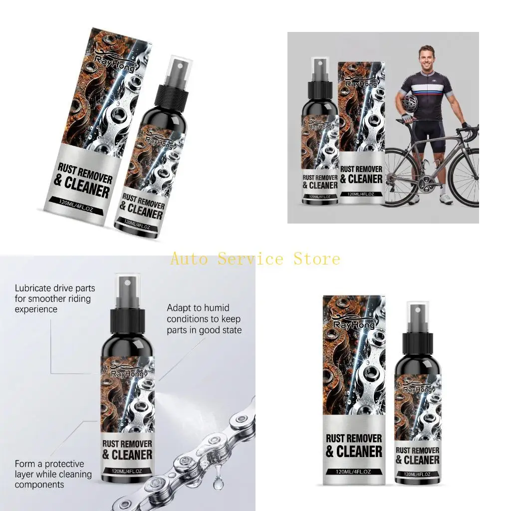 462A Car and Motorcycle Metal Cleaner 120ml for Detail Work, Body Wiping, Screw Joint Cleanup and Bracket Maintenance Use in