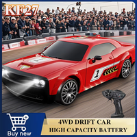 2025 New 1:20 4WD KF27 Rechargeable Smart Remote Control Car 2.4G Frequency High-Speed Racing Drift RC Car Boy Festival Gift Toy