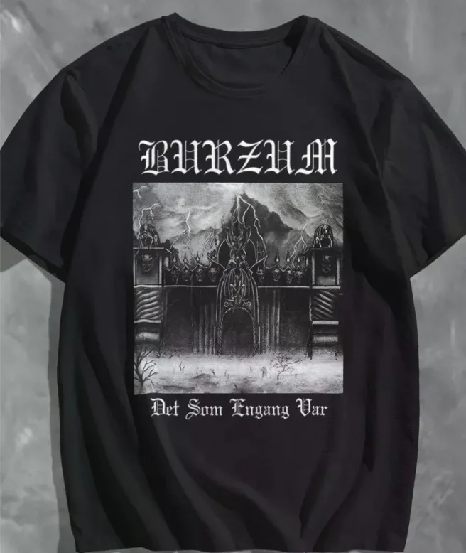 2026 Gothic Dark Castle Ruins Graphic T Shirt Black Vintage Rock Metal Band Tee Dark Aesthetic Unisex Short Sleeve Casual Top