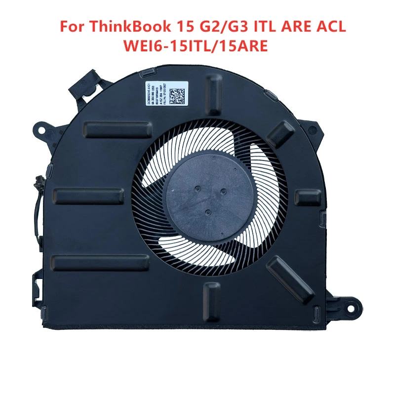 

Новые оригинальные вентиляторы охлаждения процессора и графического процессора ноутбука для Lenovo ThinkBook 15 G2/G3 ITL ARE ACL WEI6-15ITL/15ARE