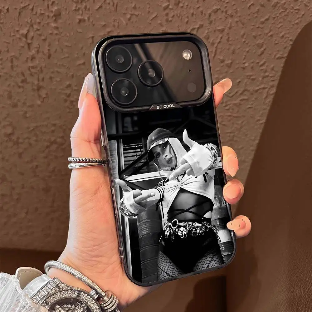 Custodia per telefono A-Anitta Favs da Funk Generation per iPhone 15,16,12,14,13,17,11,E,Max,Plus,Air,Pro,Mini Cover in Tpu nera