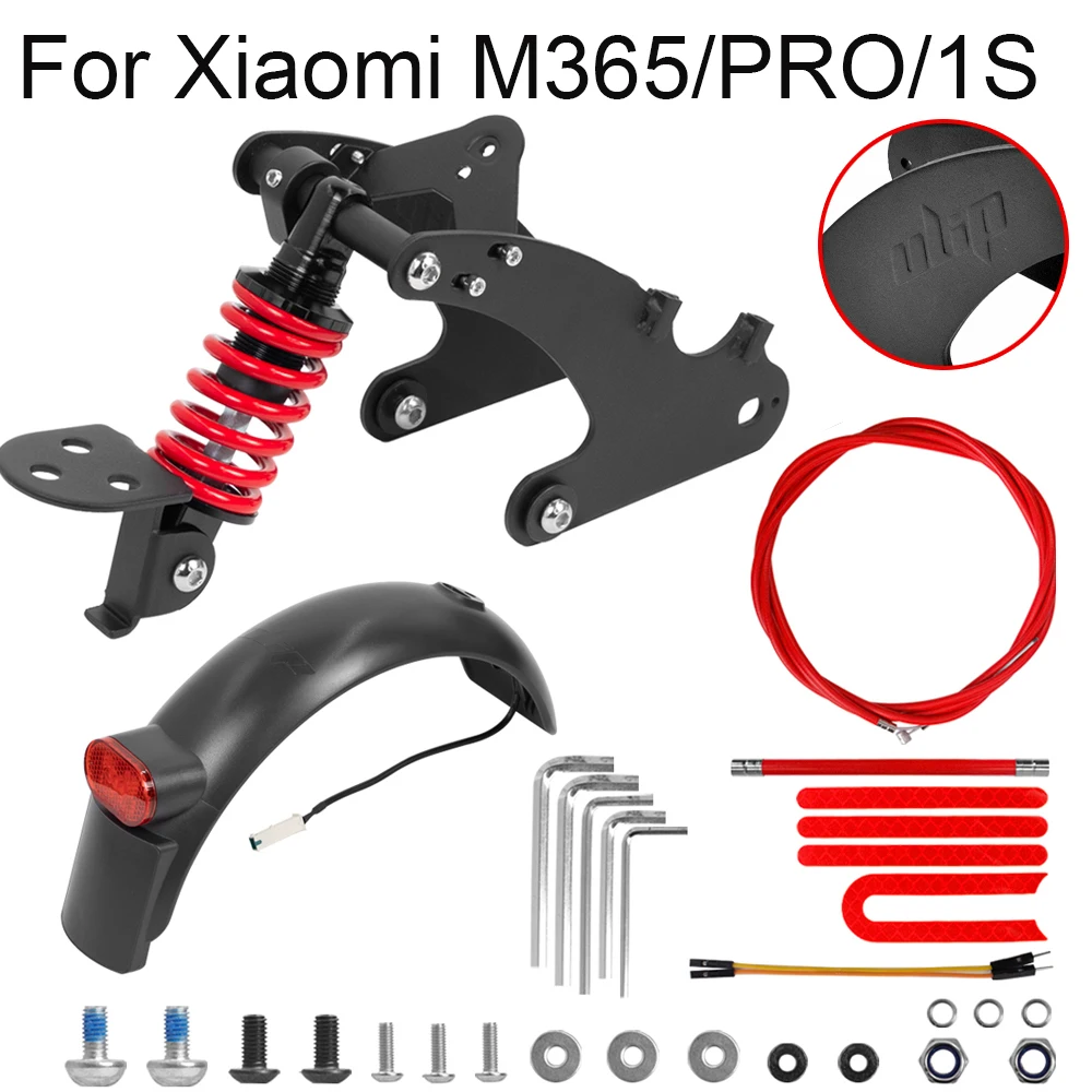 

For M365/PRO1/PRO2 Electric Scooters Front Shock Suspension Kits Rear Shock Absorber Kit for Xiaomi Electric Scooter Accessories