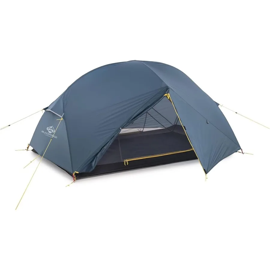 نبتون 2 شخص الظهر خيمة خفيفة قائمة بذاتها مع 4000 مللي متر مقاوم للماء الدهليز المزدوجة NoSeeUm شبكة 60 ثانية Se #1