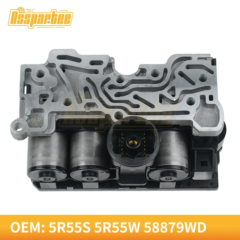 High-Quality 5R55S 5R55W 58879WD Solenoid block pack 01-up Ford Explorer Auto transmission Tested 9L2Z7G391AA 4L2Z-7G234-AA