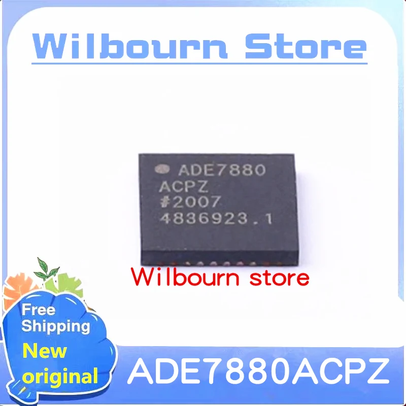 2PCS~10PCS/LOT ADE7880ACPZ  ADE7880 ACPZ ADE7880ACP ADE7880ACPZ-RL LFCSP-40 100% New Spot stock