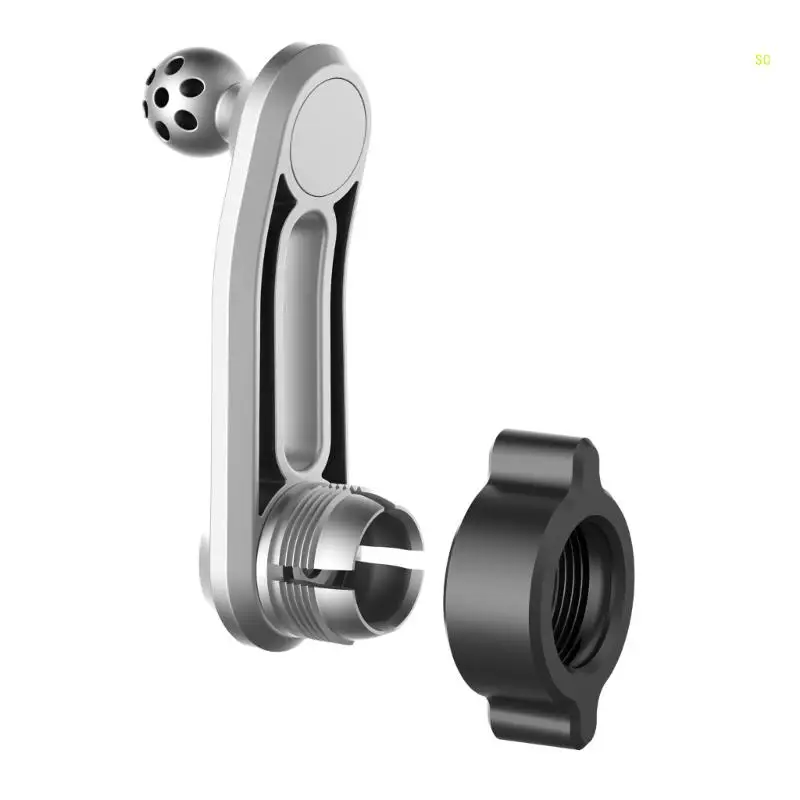 17mm Round Mount Arm Extension Rod Joint Connector Adapter for Car Phone Holder Clamp Cellphone Air Vent Cradles Dropshipping