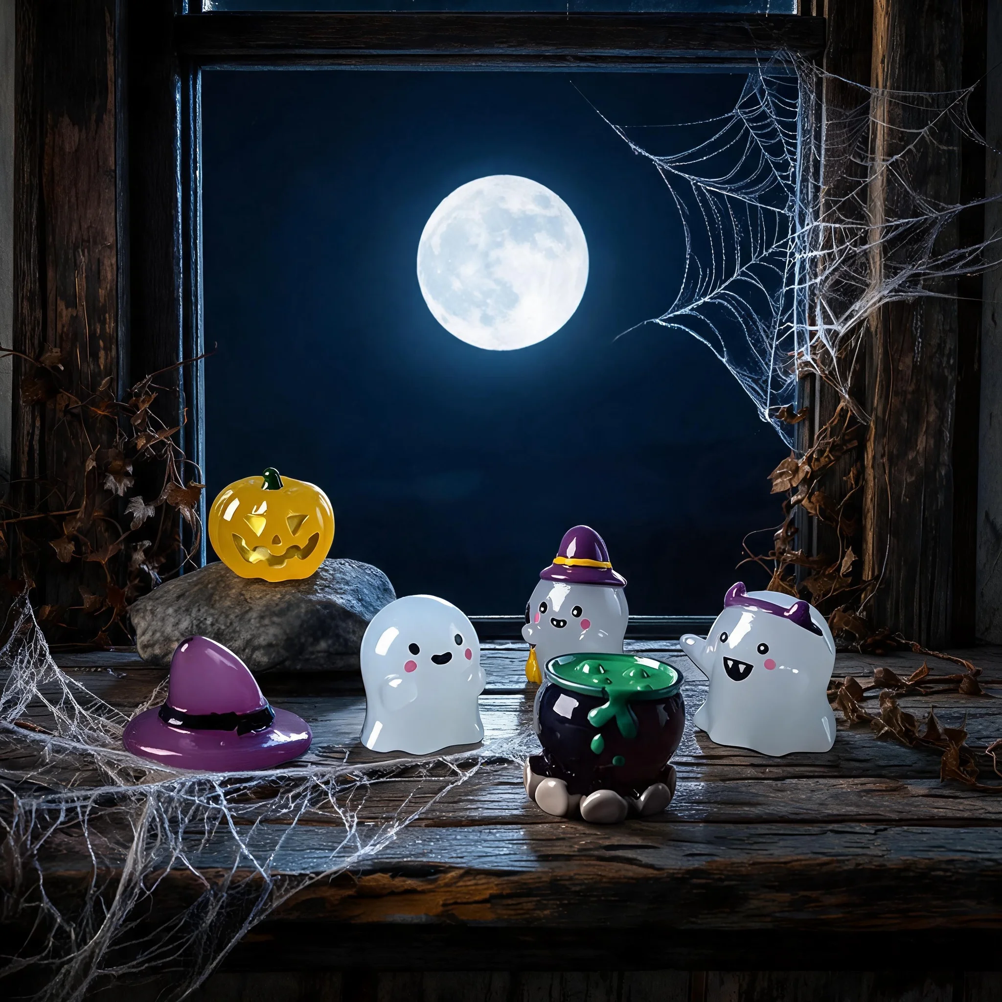 Car Accessories Oman - Ilumine seu Halloween! Conjunto de 6