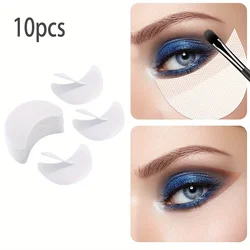 10/20Pc Eyeshadow Shields Gel Pad Patches Eyeshadow Stencils For Prevent Makeup Residue Lint Free For Eyeliner Eyelash Extension