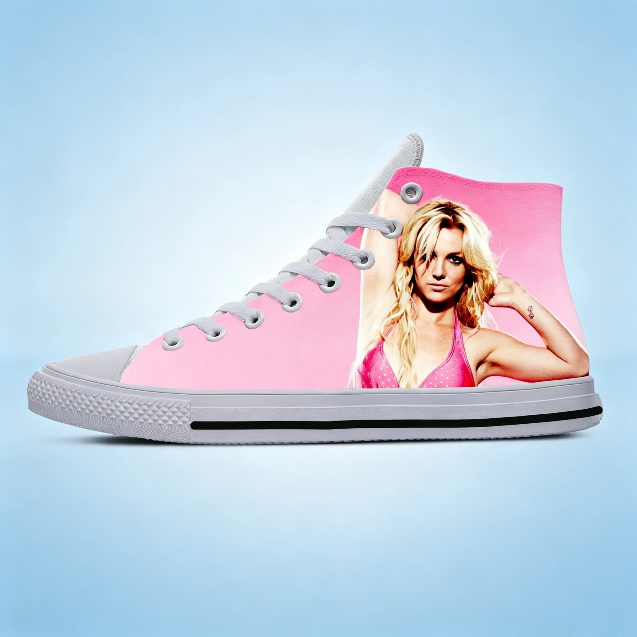 

Britney Spears Fan Unisex Streetwear Shoes Stylish Print Casual Footwear for Men Women Fashion Enthusiasts