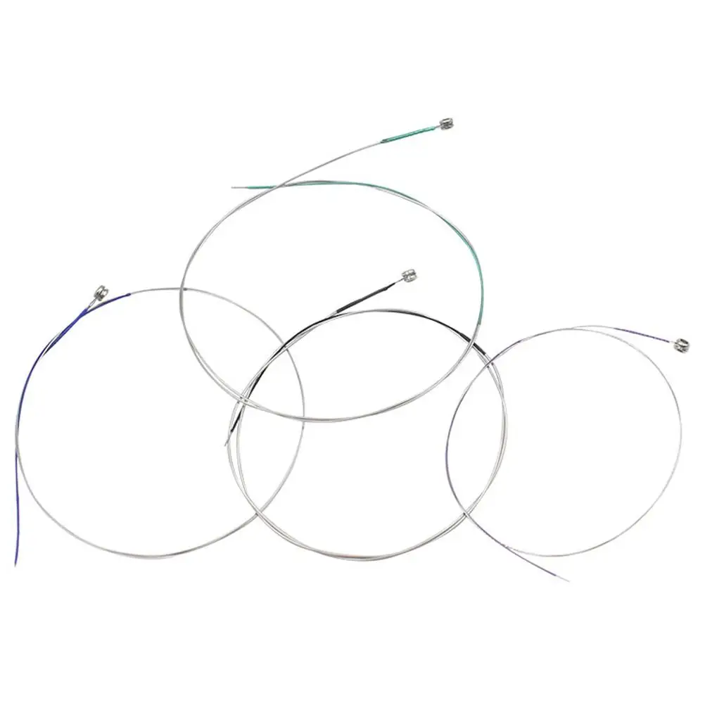 

4 Violin Violin Strings Replacements Nickel Chrome Replacement for Practice Performance Durable Metal Accessories