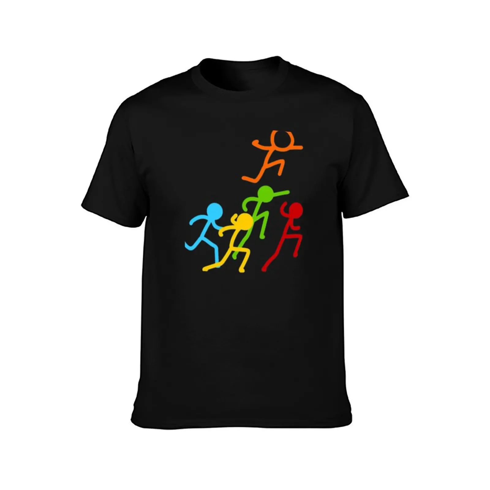 Alan becker animation Cute Sticks T-Shirt Big Size Daily Wear T-Shirt