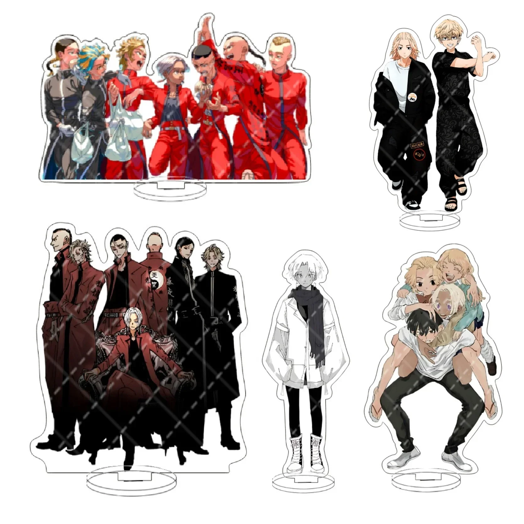 Anime Tokyo Revengers Acrylic Stand, Peripheral Action Figure, Model Toys, Desktop Plate Decoration, Office Stationery