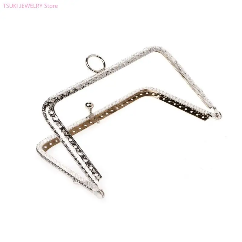 62Ke 1pc borsetta per borse borse borse borse borse telaio bloccaggio bacio metallo 13,8