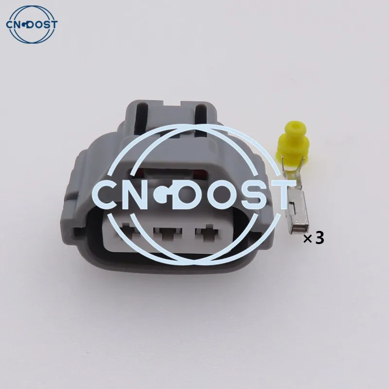 1 Set 3 Way 90980-11607 90980-11020 Waterproof Car Electrical Socket Automobile Connector Housing Plug AC Assembly For Toyota