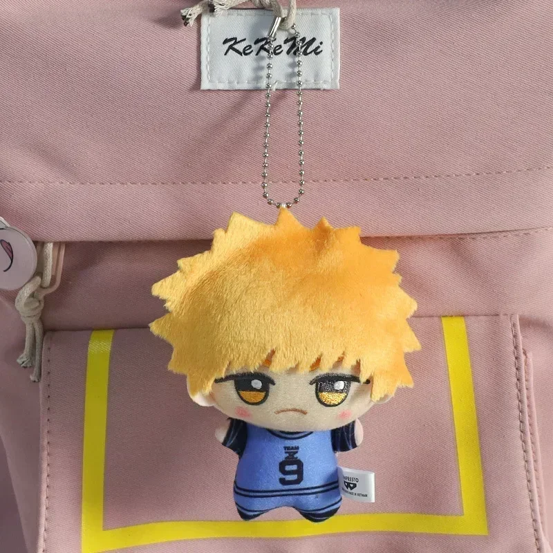 Blue Lock Anime Isagi Yoichi Nagi Seishiro Bachira Meguru Mikage Reo Peluche Borsa Ciondolo Portachiavi Cartoon Peluche Bambola Regalo