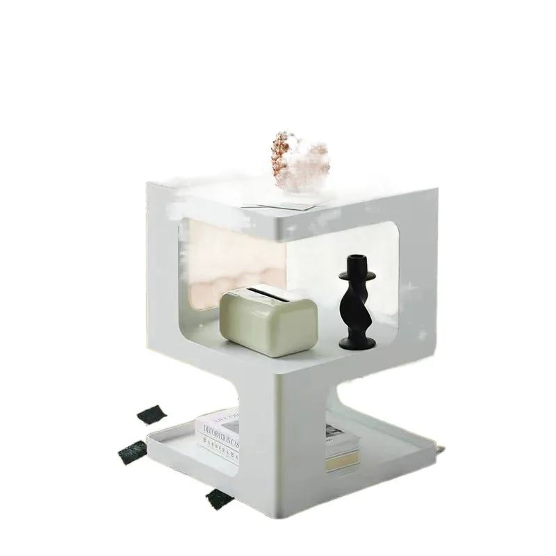 

Cream wind, bedroom, bedside table, minimalist, modern, small, cabinet, designer