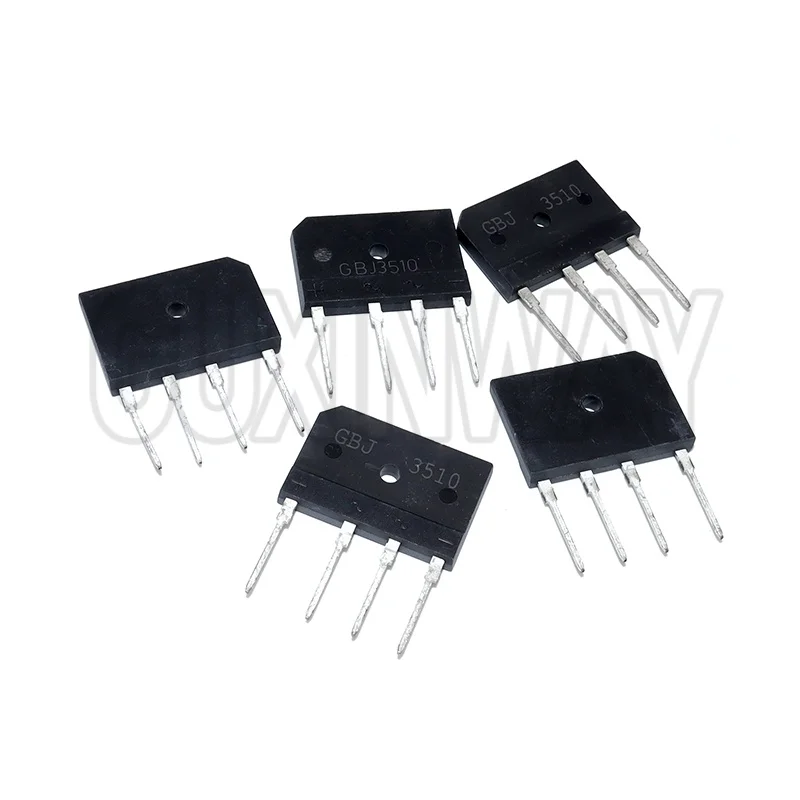 5pcs GBJ2510 2510 ZIP Bridge Rectifiers 1000V 25A new original