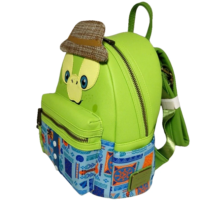 Olu Mel Turtle Duffy Cartoon Anime Collage Mini Backpack Casual Bag for Girlfriend Gift