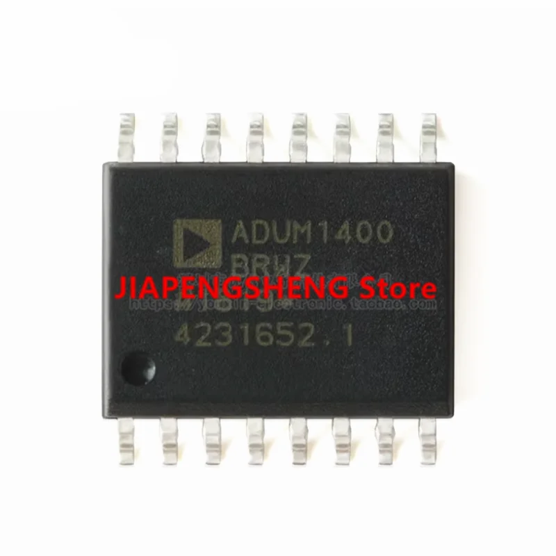 Isolator chip digital quad-channel SOIC-16, 2 buah asli patch ADUM1400BRWZ-RL