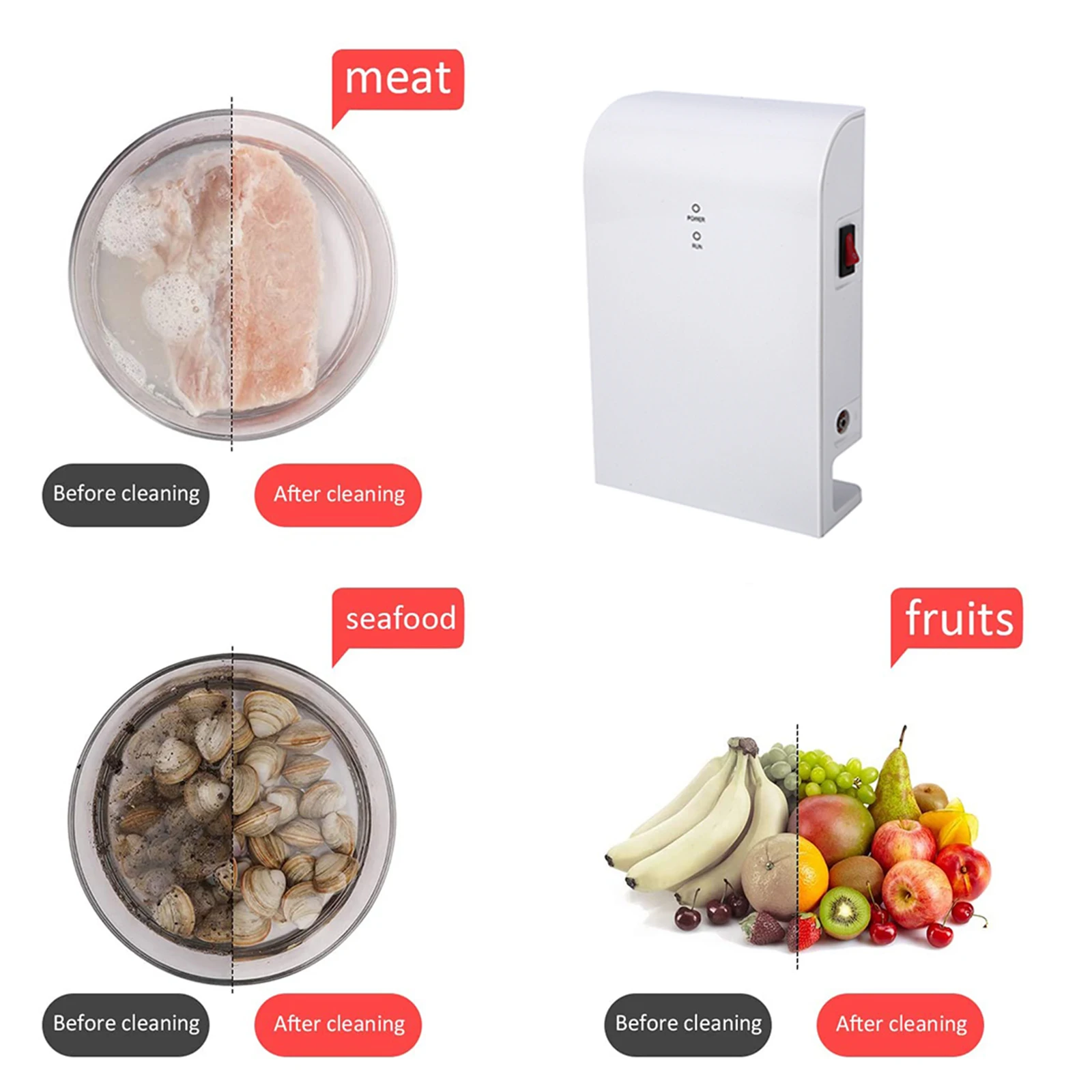 Qiumi Ozone Generator Machine Connected to Kitchen Faucet - Upgrade Your Kitchen Water Quality