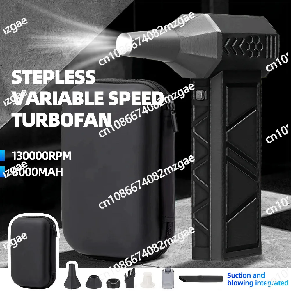 

Violent Turbo Fan 130000R PM52 + бесщеточный двигатель M/S, встроенный вентилятор Vortex для промышленного пылесоса