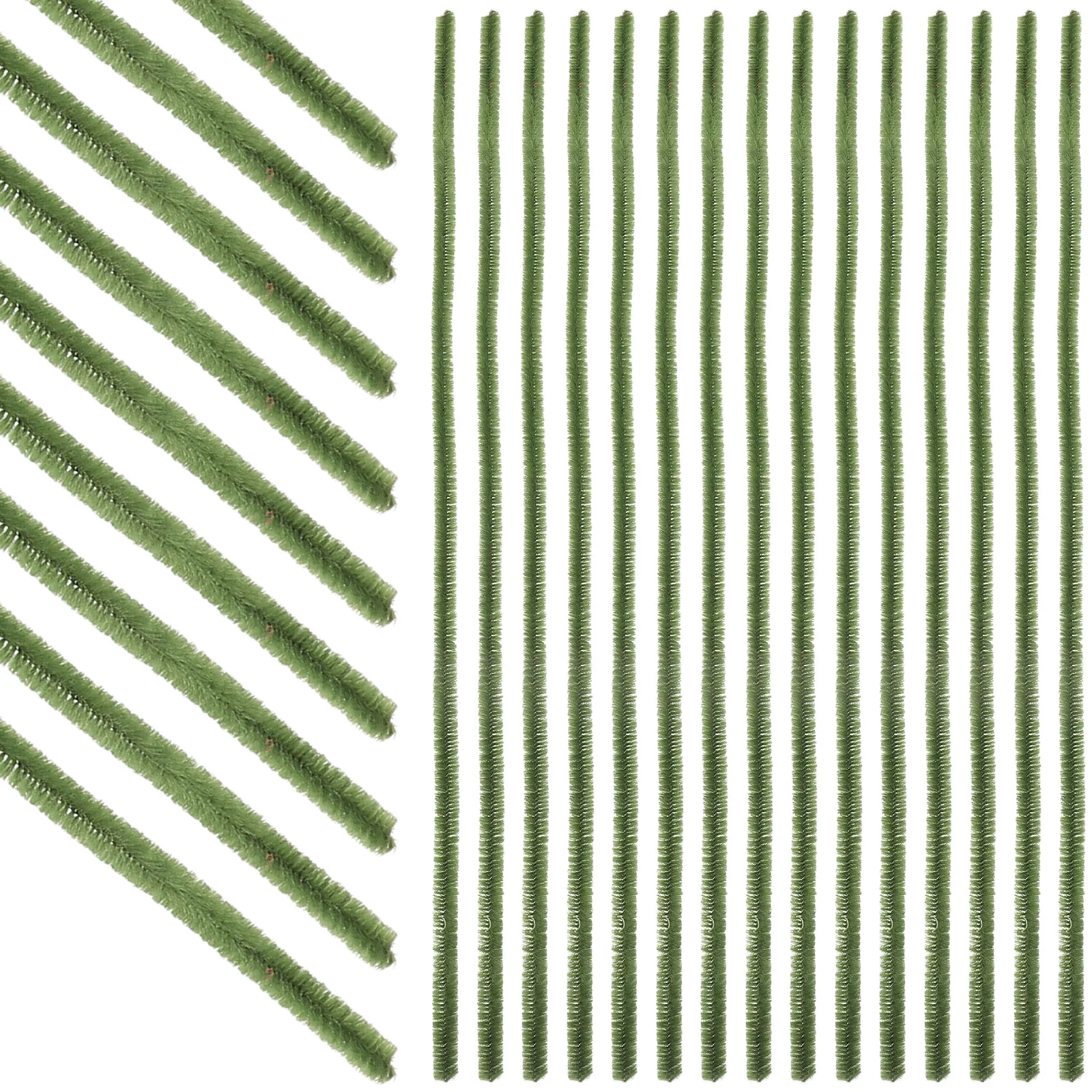 

200Pcs Chenille Stems Bendable Craft Wires for DIY Art Projects Kids Handmade Activities Bright Colorful Stem Supplies Bulk