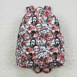 Bolsos florales para niños, mochilas de Halloween, Boutique de calidad RTS, nueva moda, 2 023