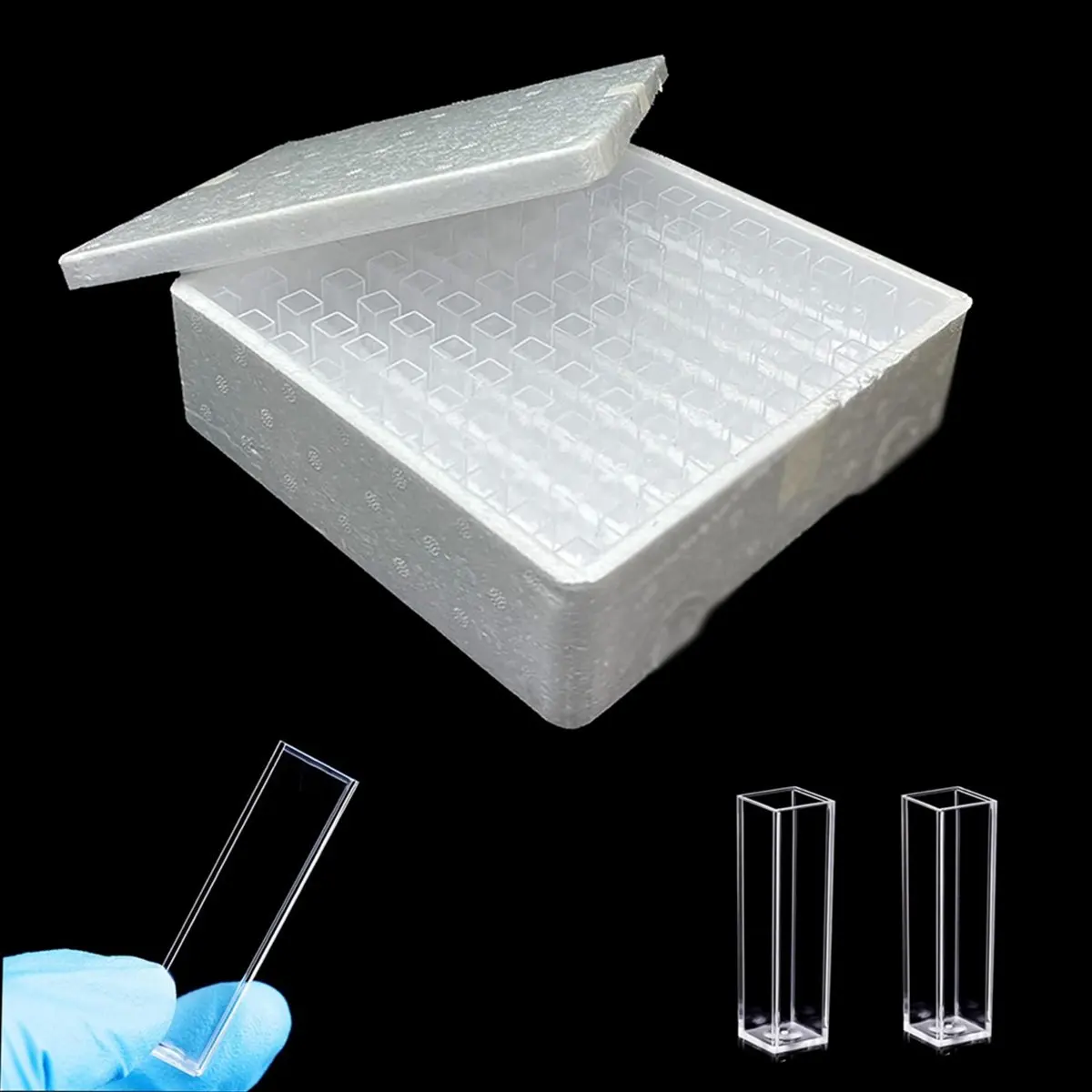 ABJS Disposable Cuvette/4.5ml,Polystyrene Disposable,(Pack of 100)