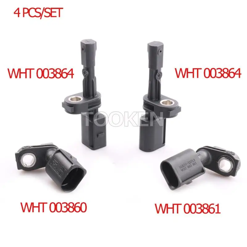 

4pcs ABS Wheel Speed Sensor For AUDI A3 TT Seat SKODA OCTAVIA III VW Volkswagen Passat Golf VII WHT003860 WHT003861 WHT003864