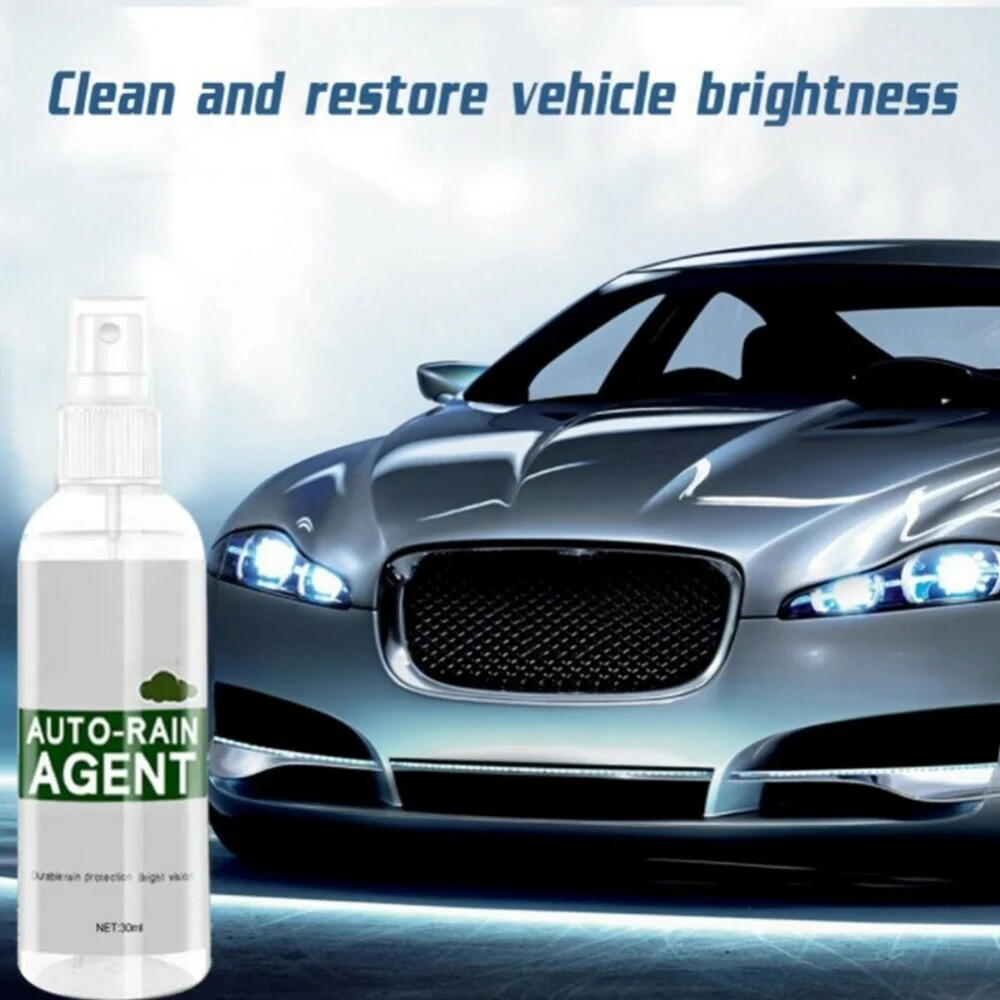 30ml Glass Film Coating Agent Waterproof Rainproof Anti-fog Spray Car Windshield Window Glass Coating Anti-fog Rainproof Agent