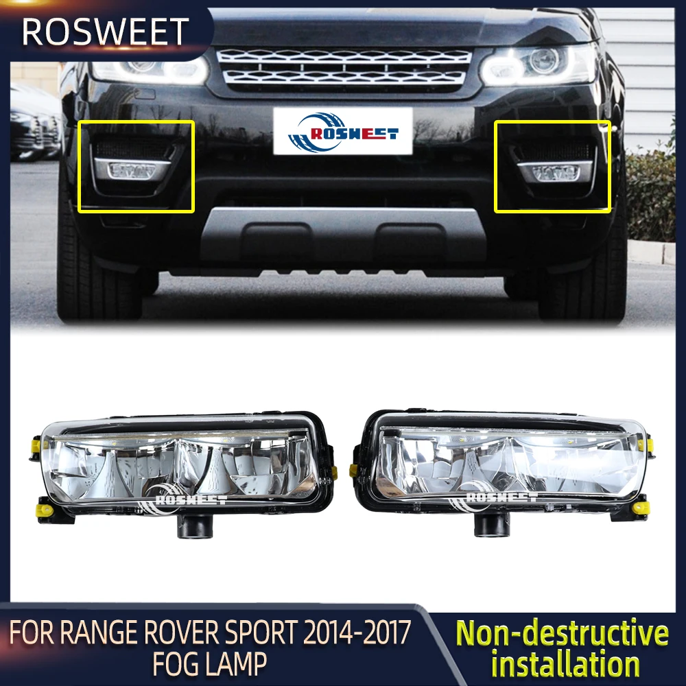

Новинка, фонари для переднего бампера, противотуманные фары, противотуманные фары для Land Rover Range Rover Sport L494 2014 2015 2016 2017, автомобильные аксессуары LR033406