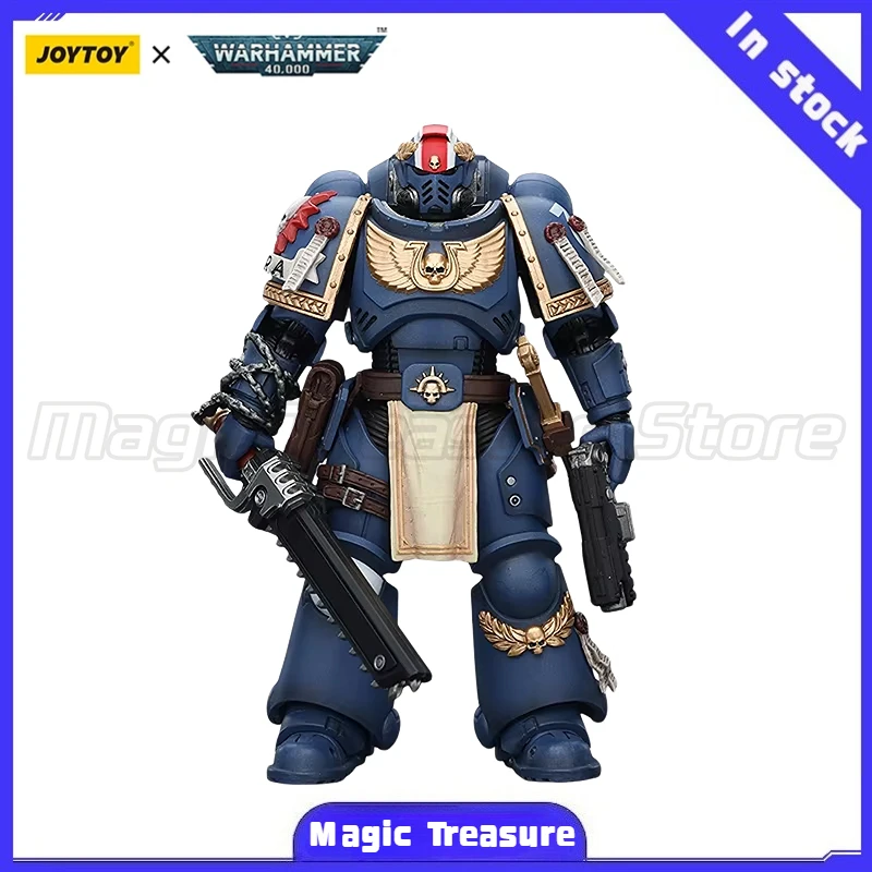 

【MT】JOYTOY Warhammer 40K Ultramarines Titus with Laurels of Victory 1/18 Фигурка Модель игрушки