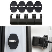 Car Door Lock Check Arm Cap Cover Door Stopper Cover for Audi Q3 Q5 Q7 Q8 Q2 A4 B6 B7 A6 C5 C6 Q2 A3 A5 A7 A1 TT Accessories