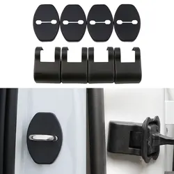 Car Door Lock Check Arm Cap Cover Door Stopper Cover for Audi Q3 Q5 Q7 Q8 Q2 A4 B6 B7 A6 C5 C6 Q2 A3 A5 A7 A1 TT Accessories