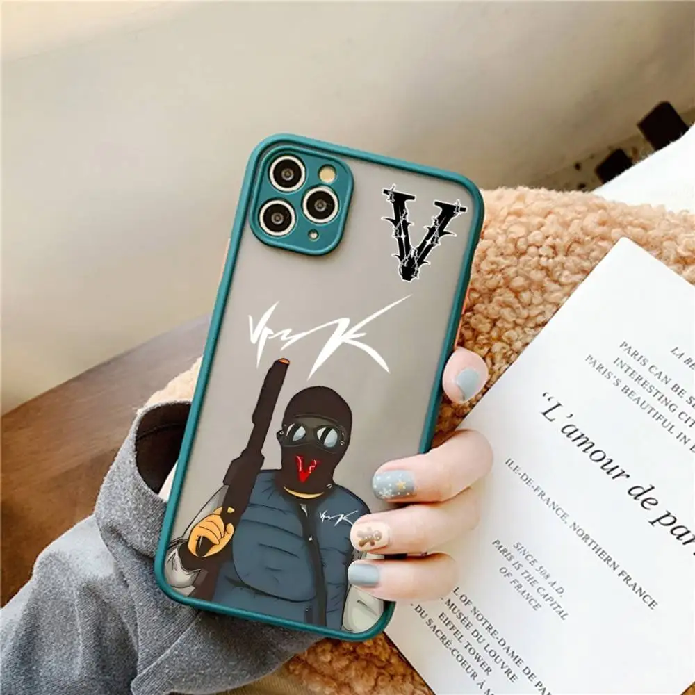 เคสโทรศัพท์ VRUNK รุ่นฮิต สำหรับ iPhone 16 15 14 11 12 13 Pro Max X XS  แบบใสกึ่งด้าน