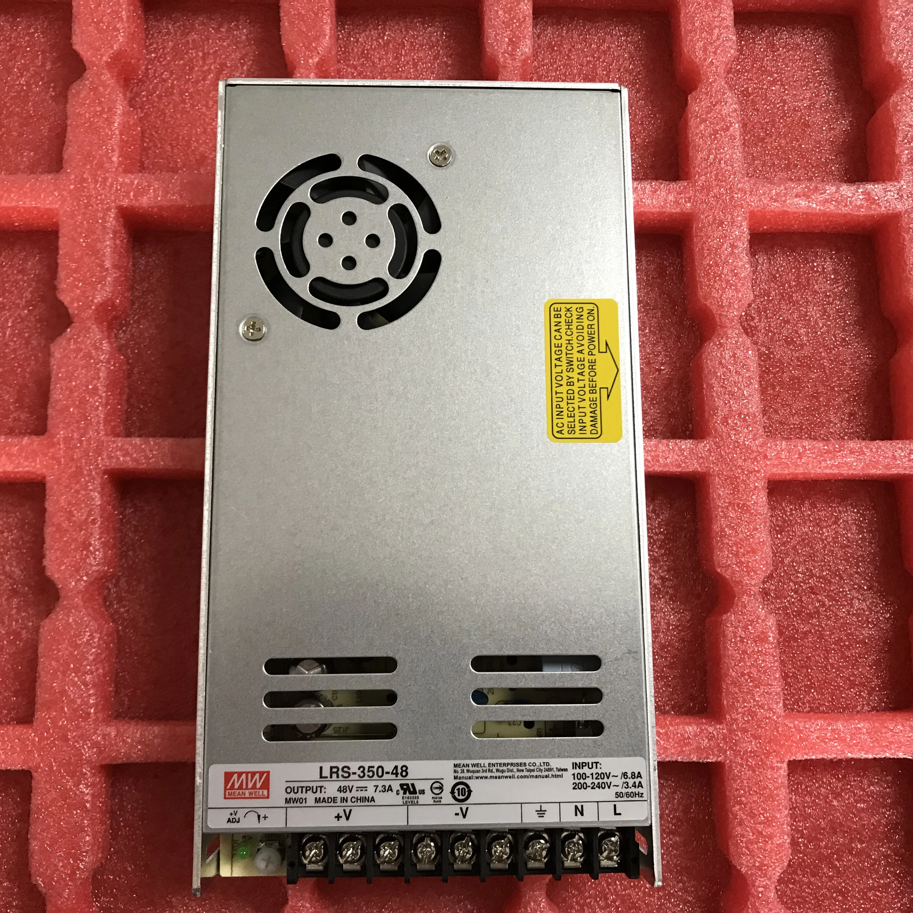 يعني جيدا LRS-350 LRS-350-5 LRS-350-12 LRS-350-15 LRS-350-24 LRS-350-36 LRS-350-48 يعني جيدا LRS 350 350 واط جديد الأصلي #3