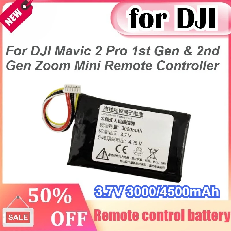 

For DJI Mavic 2 Pro 1st Gen & 2nd Gen Large Capacity Remote Controller Battery Mavic 2 Zoom Mini Series with tools
