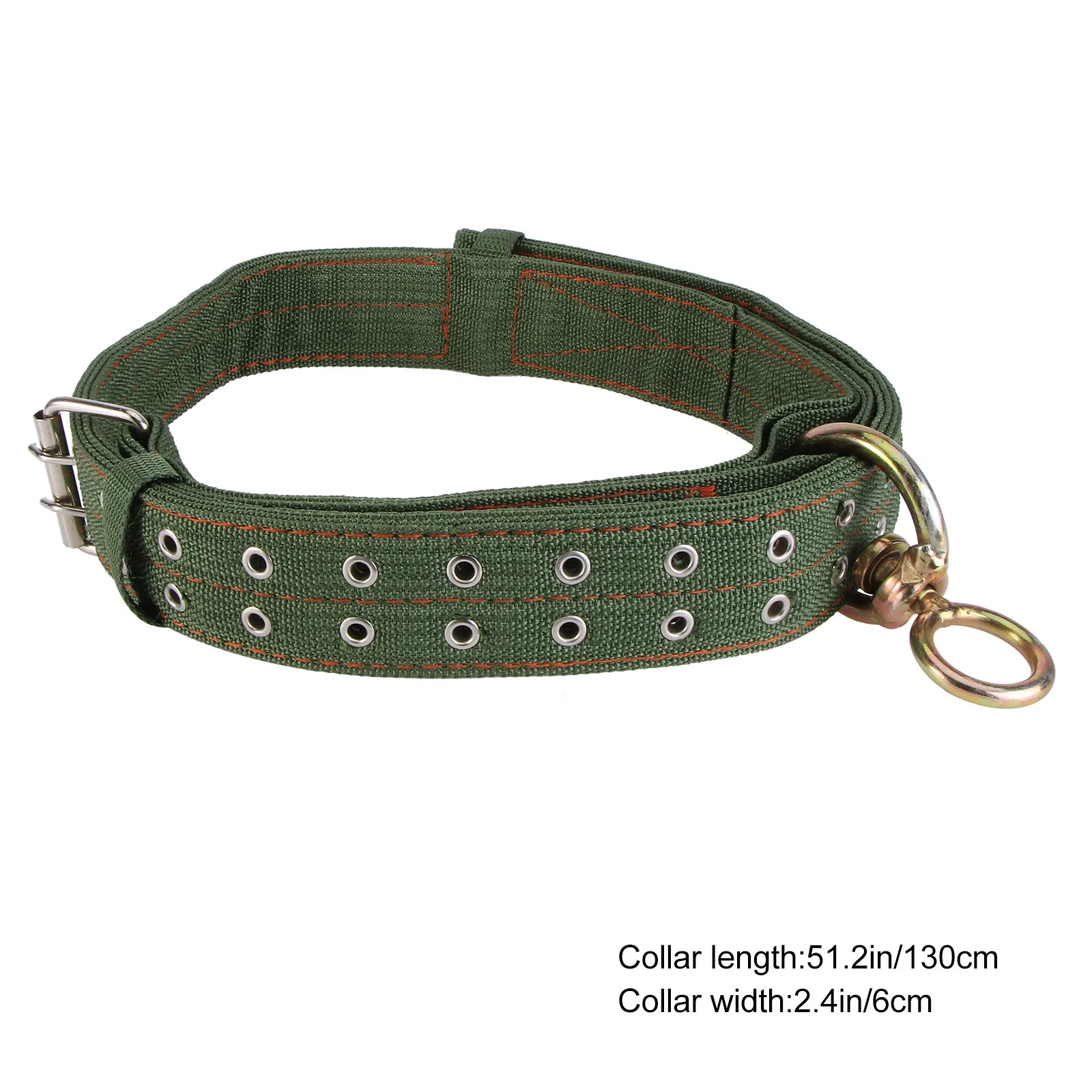 1Pcs Thickened Wear Resistant Cattle Collar Canvas Material Explosion Proof Buckle Livestock Traction Rope Cattle Feeding Collar
