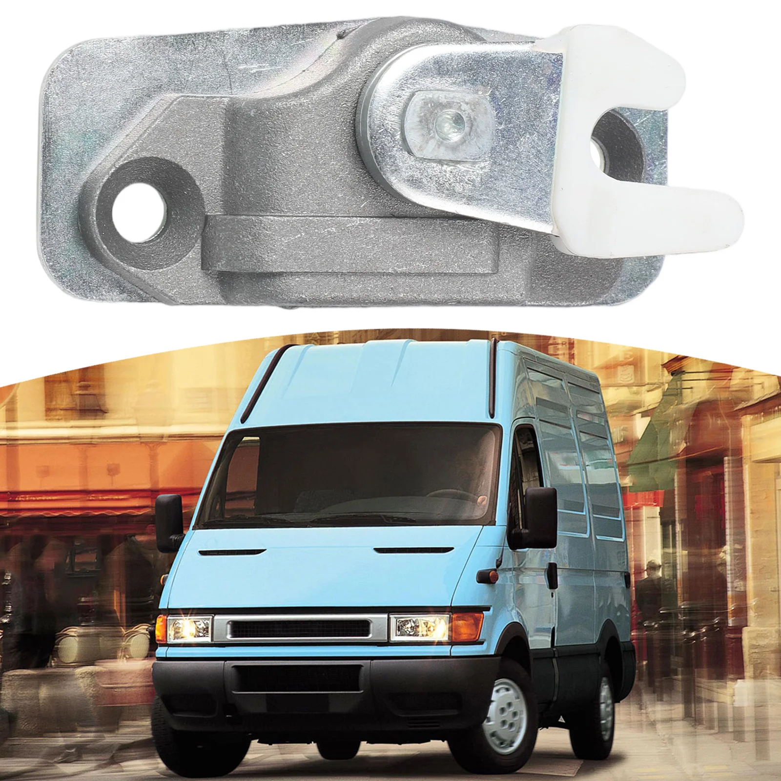 Fechadura de porta deslizante de substituição direta para IVECO para DAILY 2000 2014 números de peça 3800960 e 500329775 compatíveis