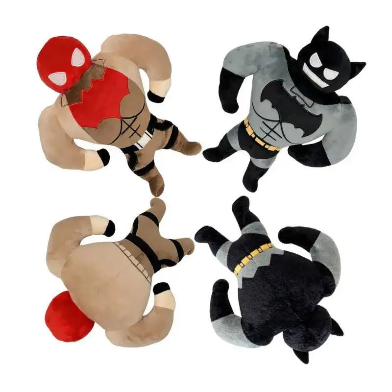 New Jason Todd Show Off Pectoral Muscles Plush Cute Red Hood Jason Todd Stuffed  Pillow Doll Batmans Toy Special Holiday Gifts - view 3