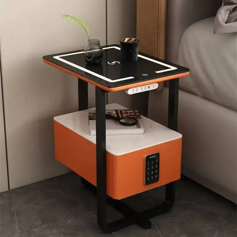 أدراج طاولة جانبية لغرفة النوم، منضدة مريحة، طاولات بجانب السرير الذكية، خزائن Szafka Nocna Nordic Furniture TY25XP
