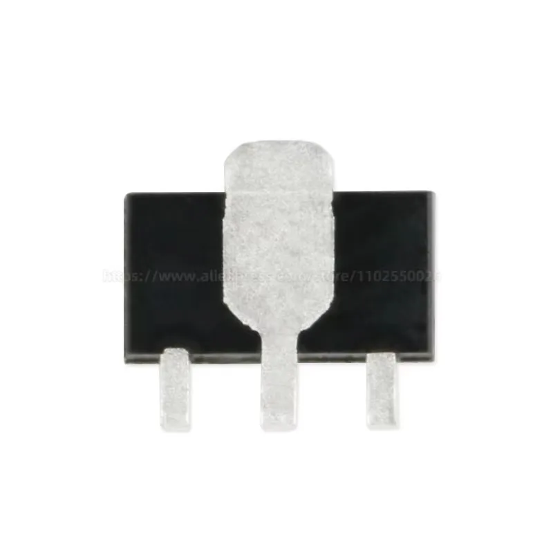 Transístores de SMD, 2SB772, 2SD882, B772, D882, SOT89, NPN, PNP, 1.5A, 3A, 30V, SOT-89-3L, PCes 1000