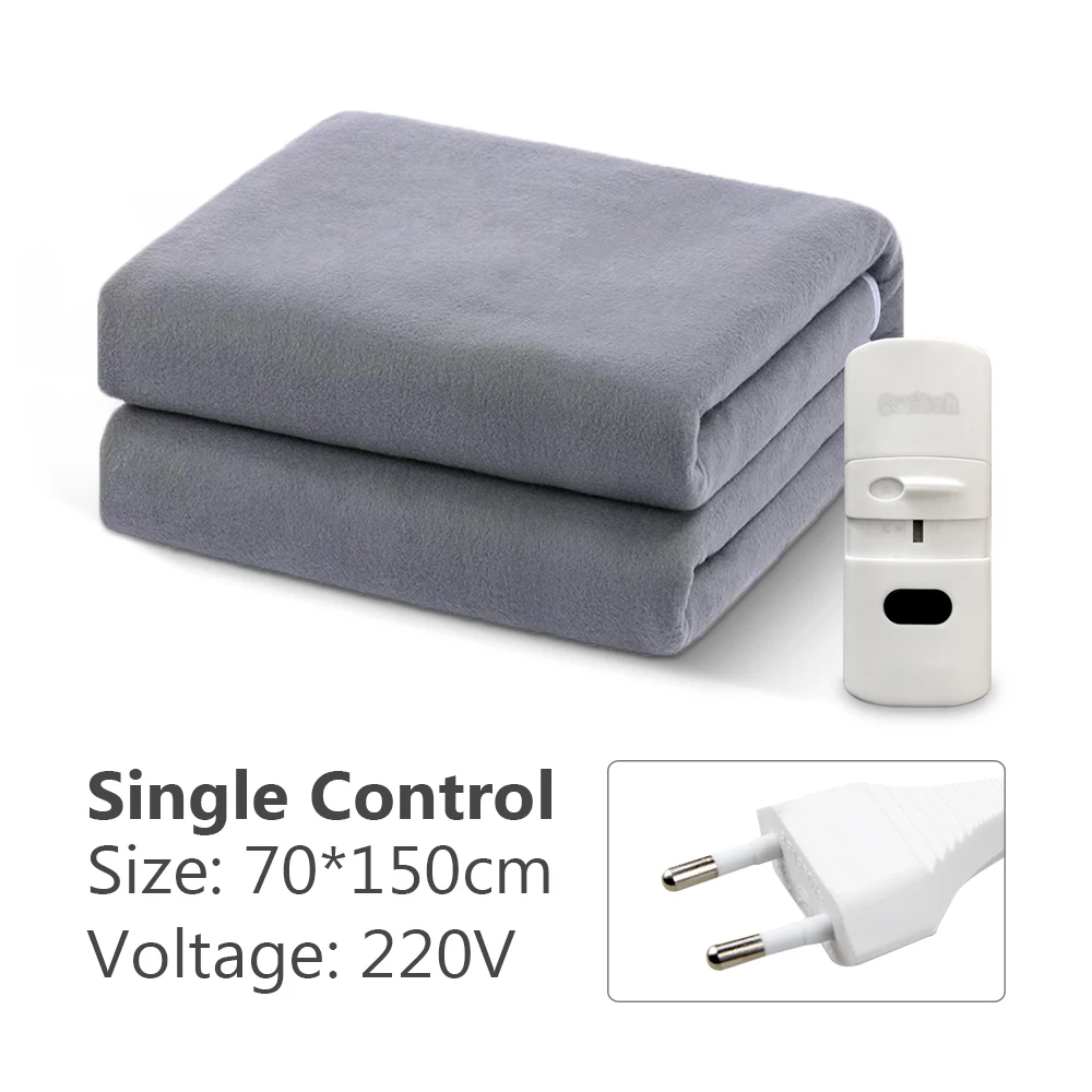 

Electric blanket 150*70cm RDDSPON 220V single electric heating pad suitable for room automatic heating and warming blanket