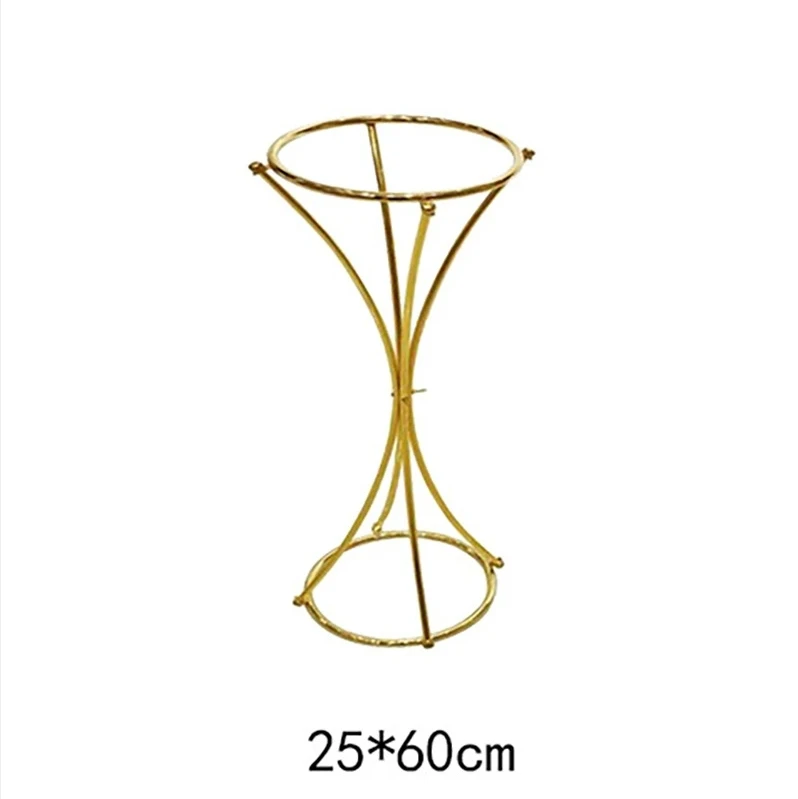 10 Stück Goldene Metall-Blumenständer für Veranstaltungen, Hochzeitsdekoration, Blumenvasen, Wegdekoration, Heimdekoration – Detail 5