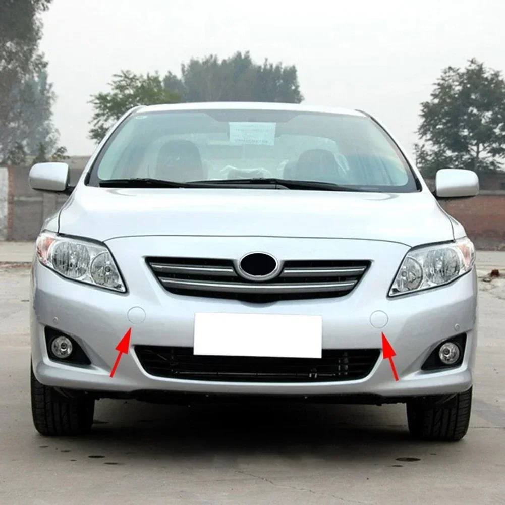 For Toyota Corolla 2007-2009 Eye Cover Cap Front Towing Front Left/Right 2pcs 52127-02910 Brand New Car Front Bumper