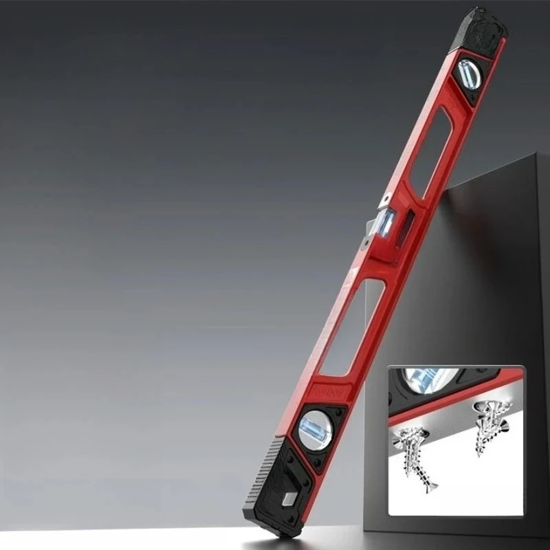 

Horizontal ruler High precision solid cast aluminum horizontal ruler Aluminum alloy strip small anti-drop measur