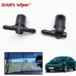 Erick's Wiper 2Pcs/lot Front Windshield Wiper Washer Jet Nozzles For Opel Insignia A 2008 - 2017 OE: 12782508 & 12782509