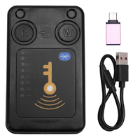 Supernew RFID Smart Chip Reader ISO14443 Key Detection EM125KHZ IC 13.56Mhz Badge Decode RFID Emulator Support Clone Card