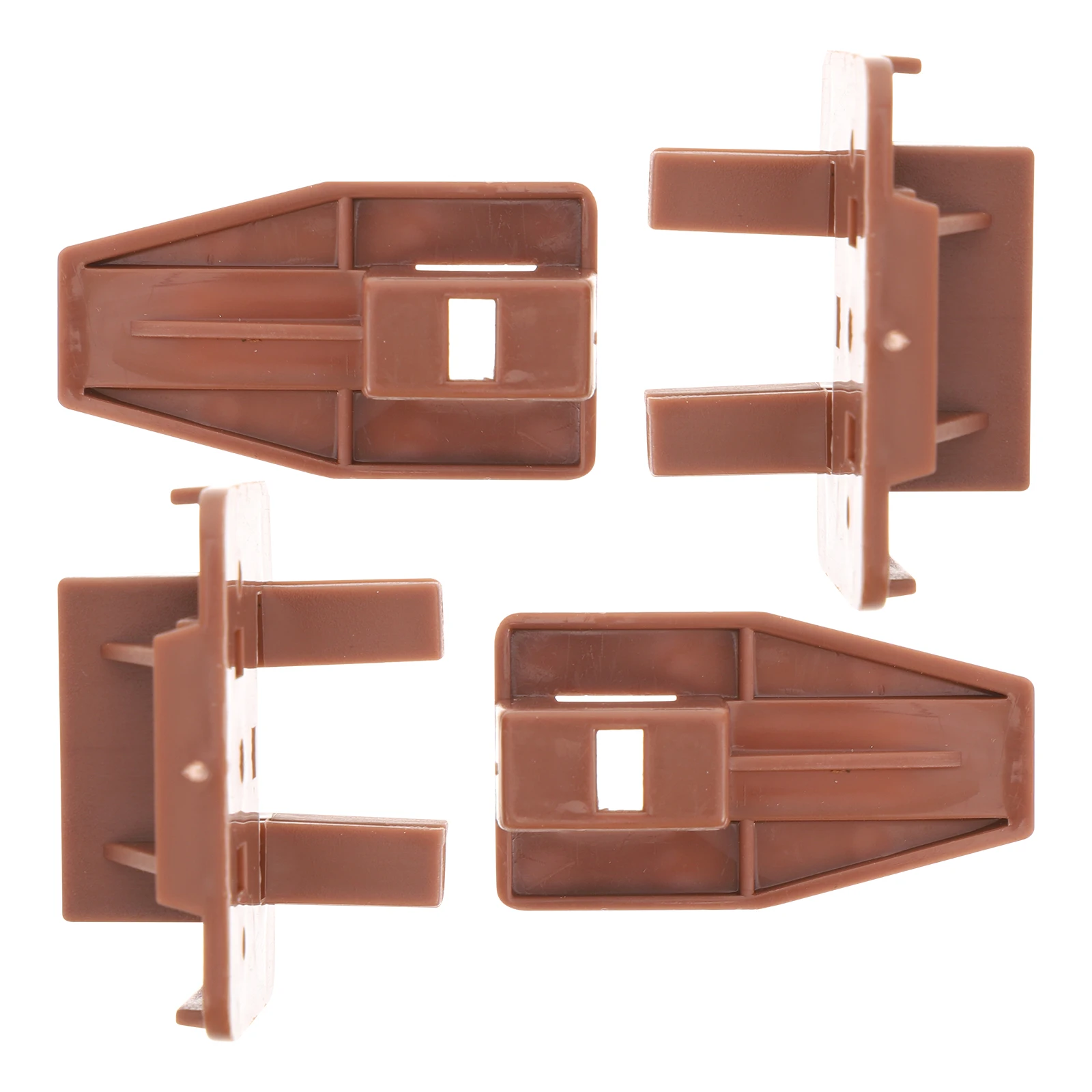 

2Sets Drawer Durable Plastic Locator Stopper for Furniture Drawer Installation Repair Kit Replacement