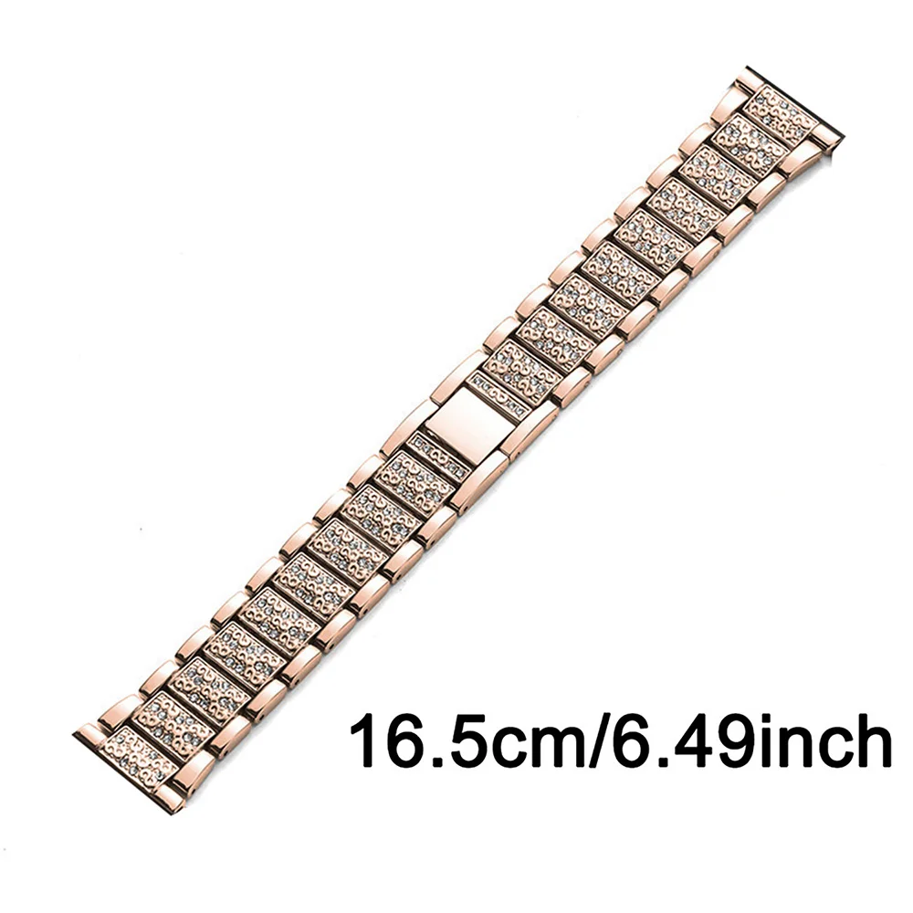 20mm 22mm Solid Metal Strap For Samsung Galaxy Watch 6 5 4 5pro Classic Band Huawei GT 2 3 4 Amazfit Xiaomi WatchBand